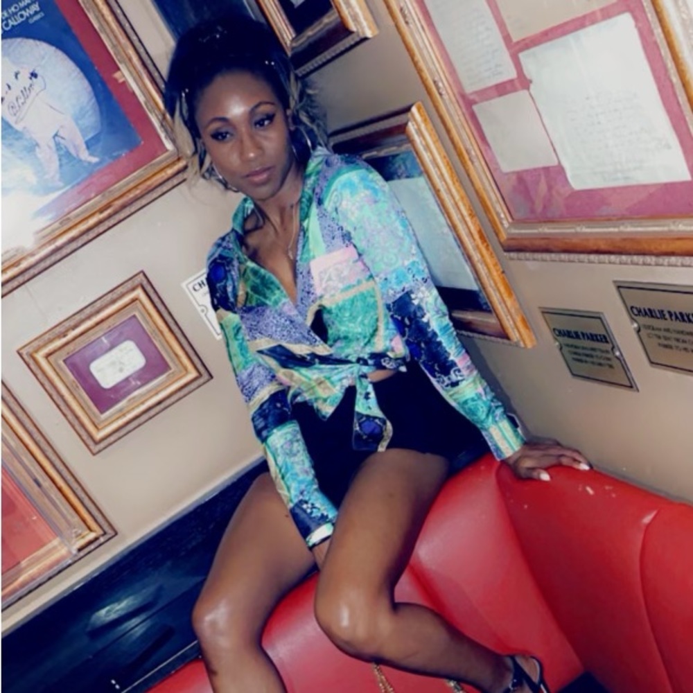Versace Barocco Patchwork Print Cropped Silk Shirt 'Multicolor'